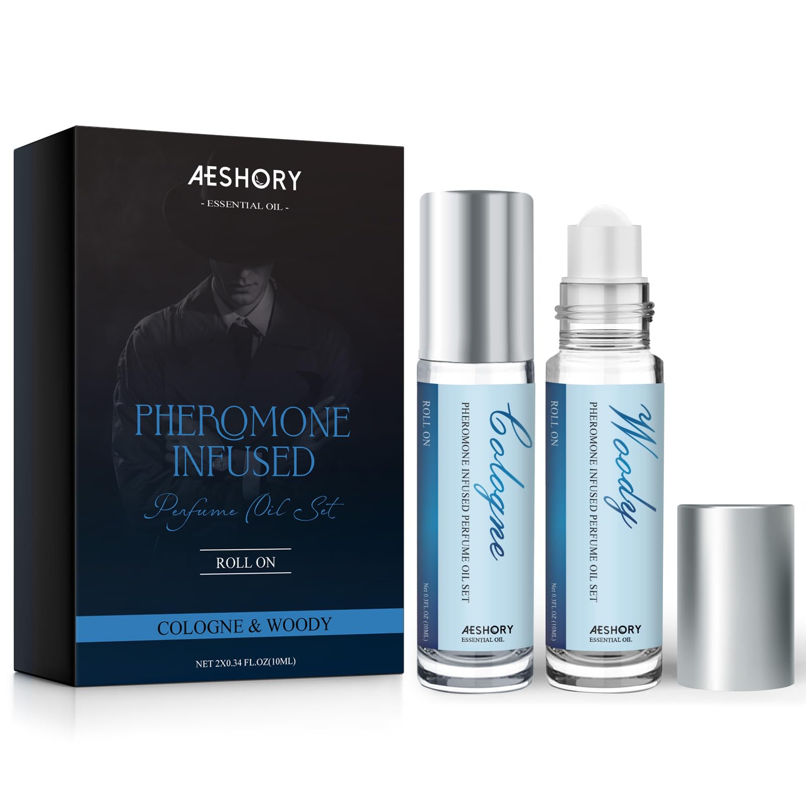 Attraction Code – Pheromone Roll-On Cologne for Men