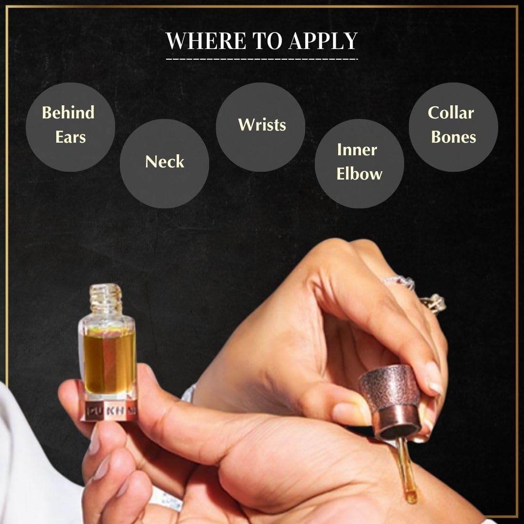 Dukhni Oud Swisseri & Dehn al Oud Attar 6ml Luxury Arabic Perfume Oil & 6ml Smokey Oudh Perfume Oil | Arabian perfume oil for men and women, pure arabic fragrances, Islamic & Eid gifts
