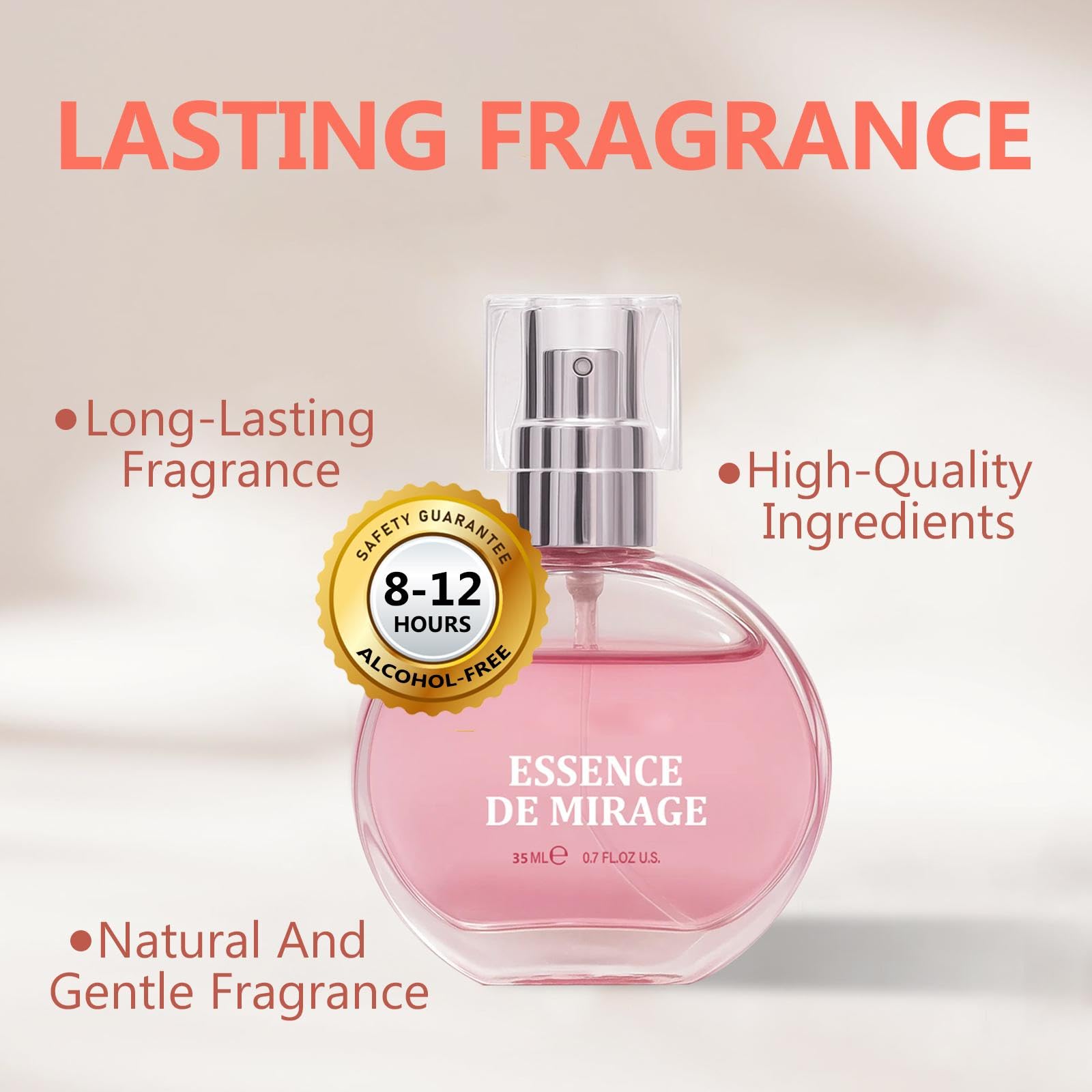 TDZLDM Pheromone Perfume for Women, Long-Lasting Fragrance Oil with Natural Essence, Elegant Scent to Enhance Your Allure and Confidence