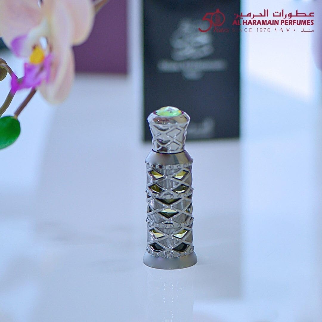 Al Haramain Musk Noir for Unisex Adult - 0.4 oz Concentrated Perfum Oil (Mini)
