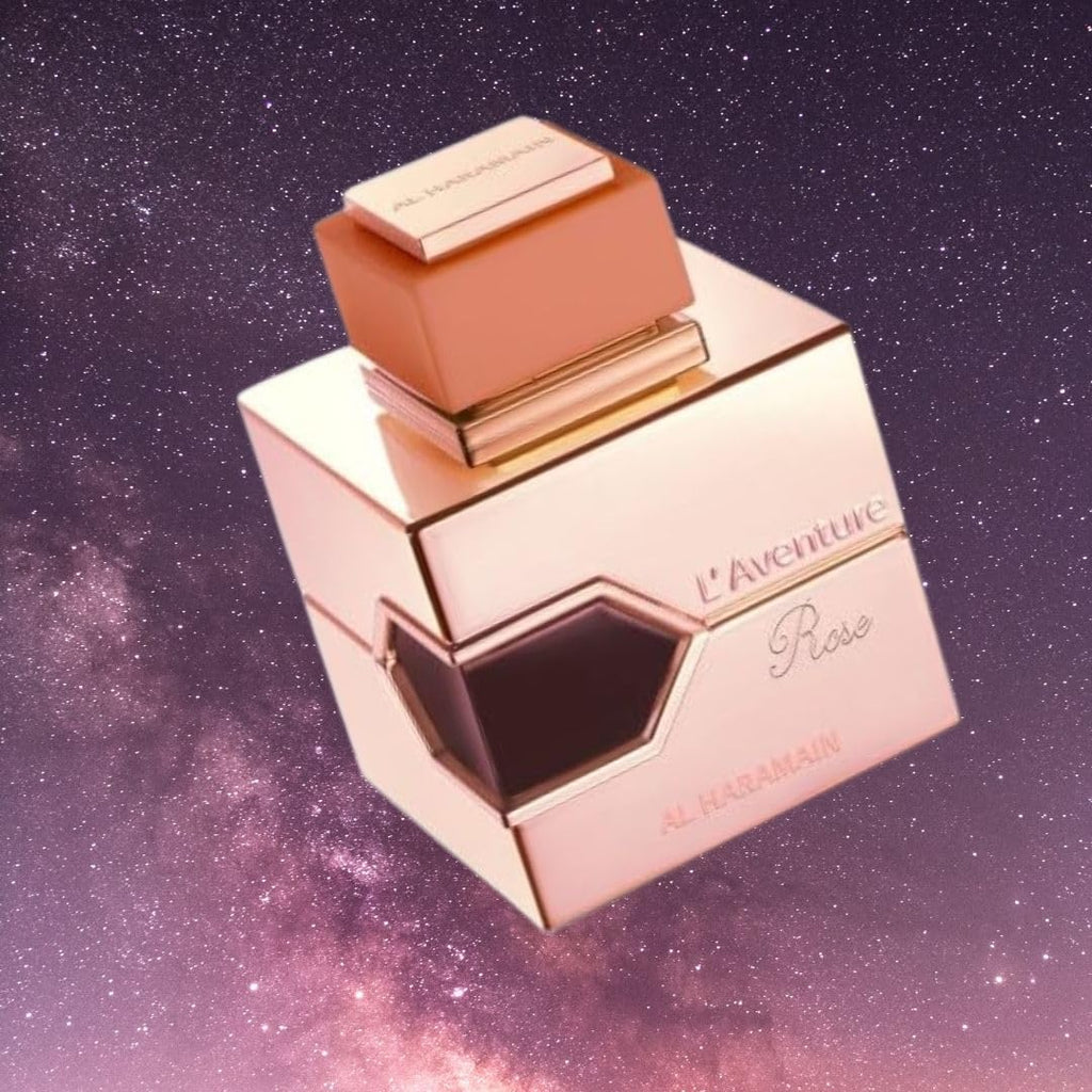 Al Haramain L'aventure Rose for Women Eau de Parfum Spray, 3.4 Ounce