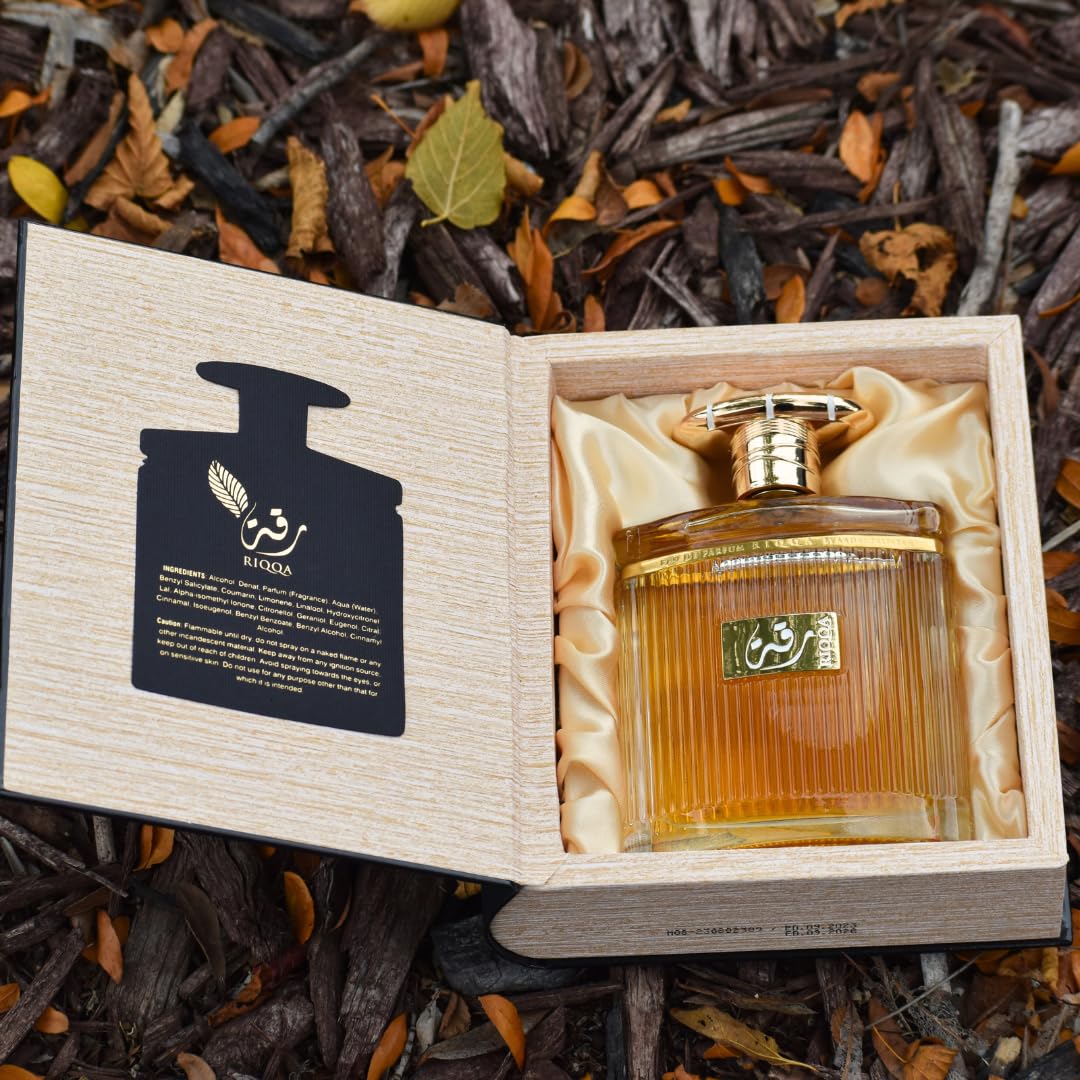 Ard Al Zaafaran Riqqa Eau De Parfum Spray 100ml (3.4 oz) | A Blend of Cinnamon, Tonka Bean & Praline, Leaving a Sweet and Indulgent Finish.