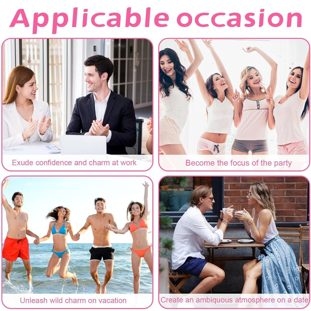 HYNMEAR Pheromones Perfumes for Women: Women Pheromone Perfume, Long Lasting Pheromone Roll-On Perfume for Women