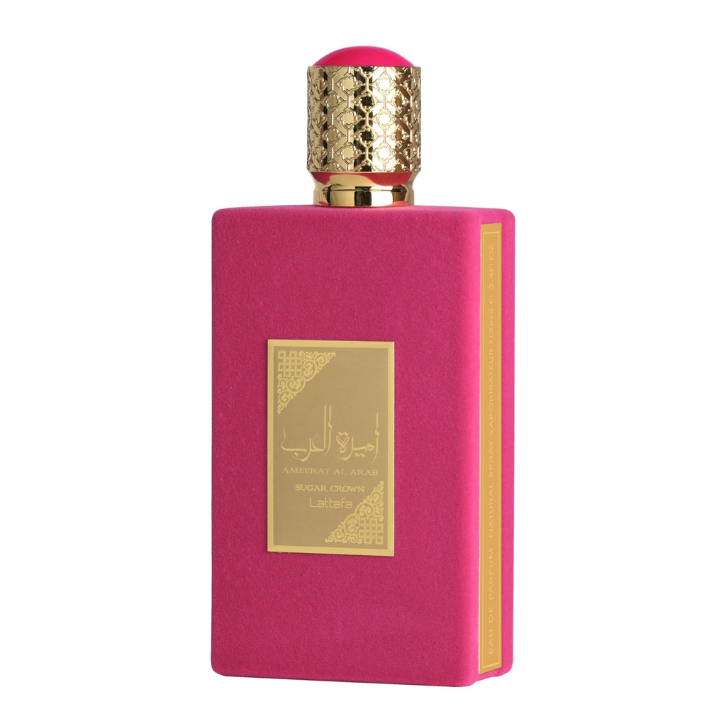 Lattafa Ameerat Al Arab Sugar Crown Eau de Parfum Spray for Women, 100ml / 3.4 fl oz – Long Lasting Sweet Floral Fruity Fragrance