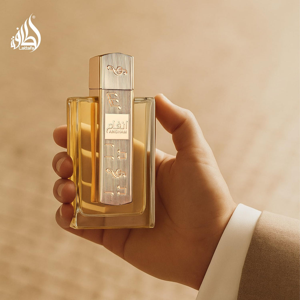 Lattafa Angham - Citrus, Lavender, Musk, Amber, Vanilla - Eau de Parfum Long-Lasting Fragrance for Unisex, 3.40 Ounce / 100 ml