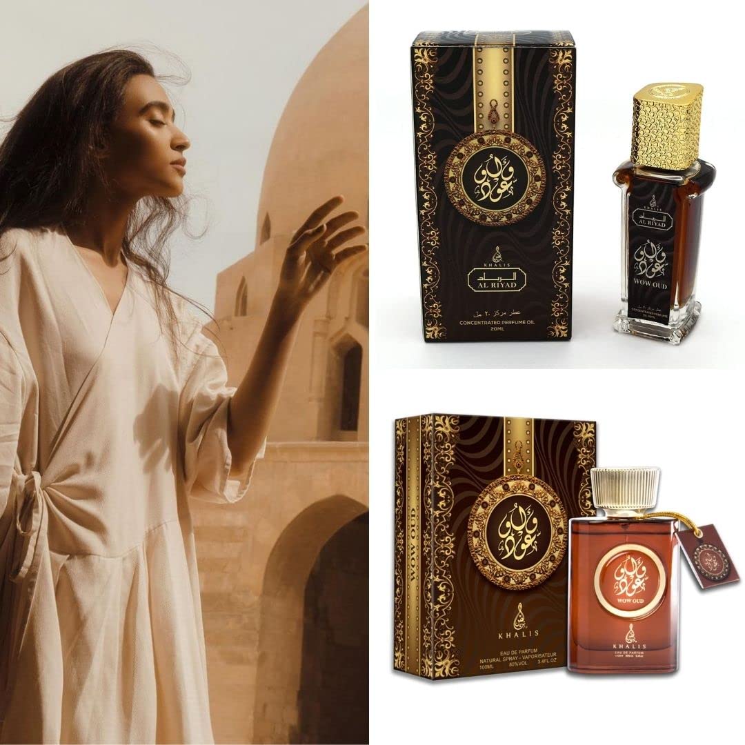 Maison d'Orient WOW OUD Attar and Eau de Parfum Spray fragrances for the ultimate layering experience