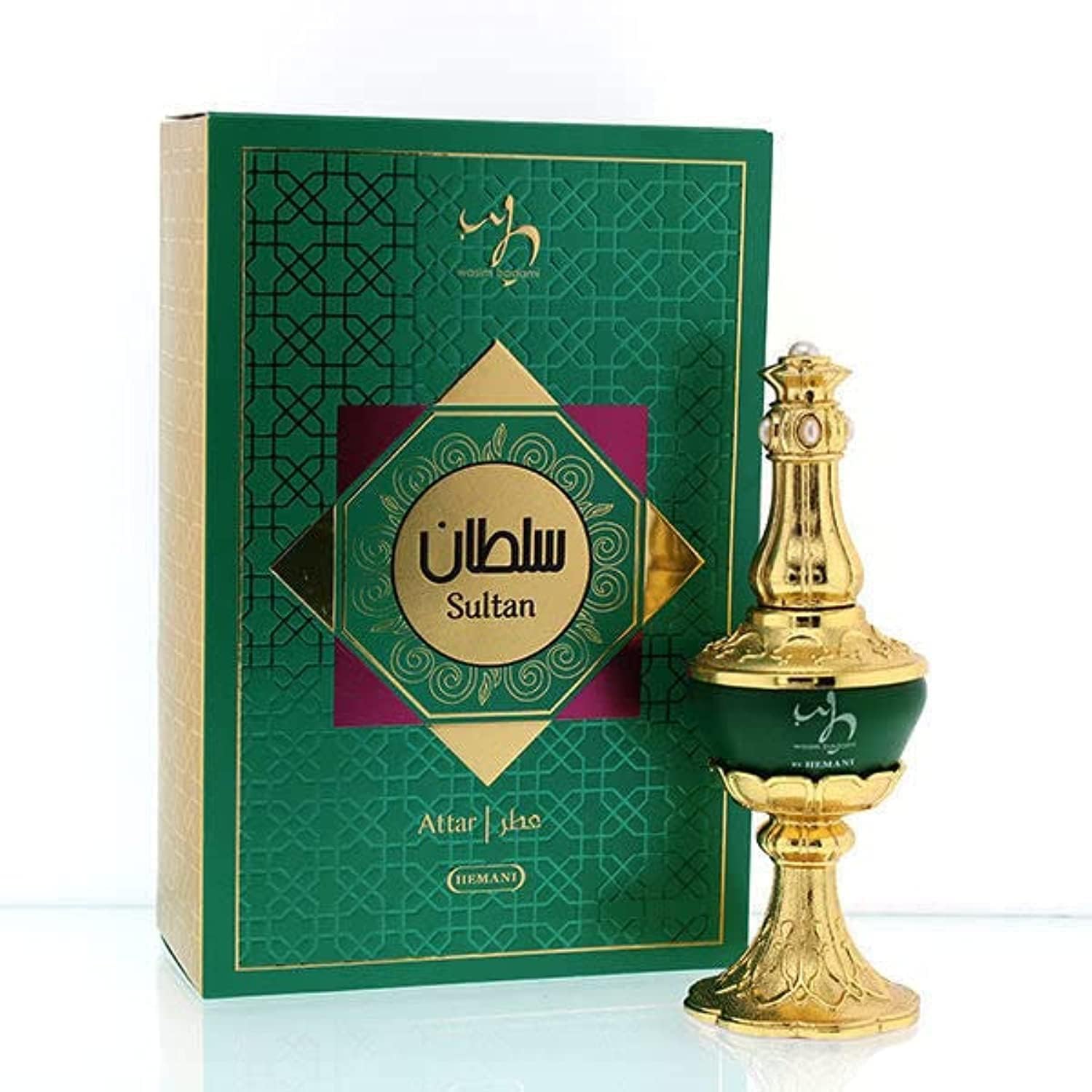 WB by HEMANI Attar Sultan 20mL (0.7 fl oz) - 100% Halal Essential Oil Based Perfume