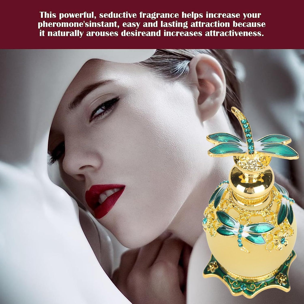 Arabian Perfumes for Women,15ml Muslim Eau de Parfum Toilette with Gift Box Halal Dubai Retro Womens Fragrances Concentrated Long Lasting Perfume Essential Oil Persistent Smell Travel Accessory