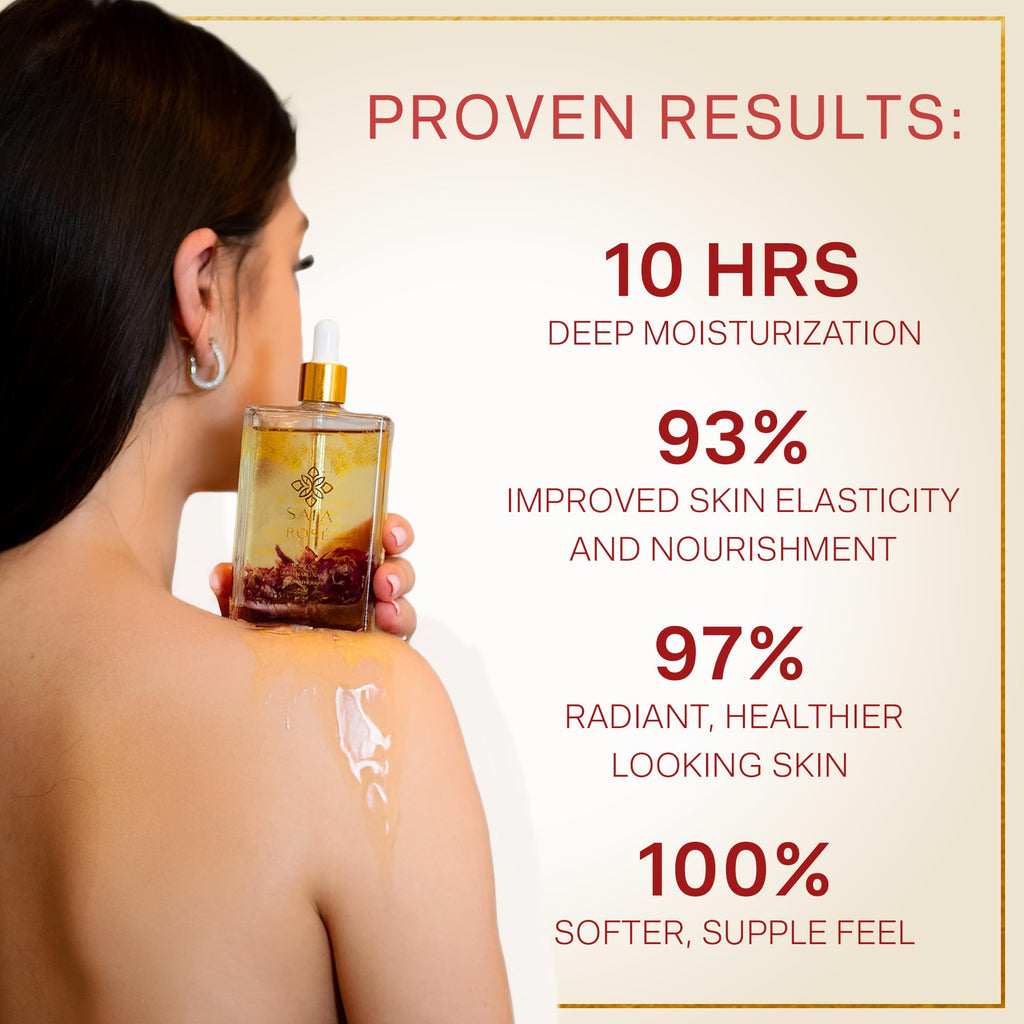 Rosé Glow – SAFA Organic Multi-Use Body Oil 4oz