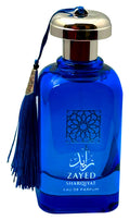 Maison d'Orient Sharqiyat Zayed Eau de Parfum 100 mL - Twilight Desert Inspired Mens Luxury Fragrance with Warm Woods, Saffron and Amber, Long Lasting Oriental Cologne