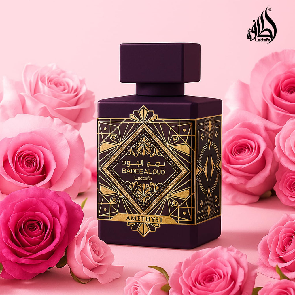 Amethyst Oud – Lattafa Bade'e Al Oud EDP 3.4oz