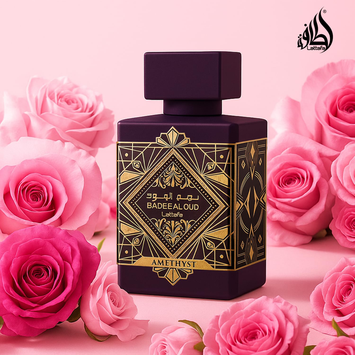 Amethyst Oud – Lattafa Bade'e Al Oud EDP 3.4oz