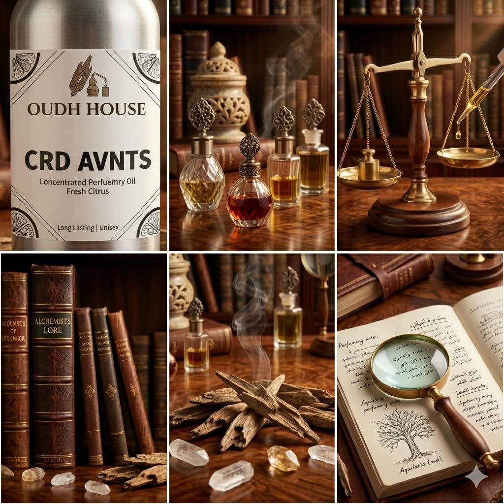 OUDH HOUSE CRD AVNTS Concentrated Perfume Oil Long Lasting Attar Unisex 100 ml