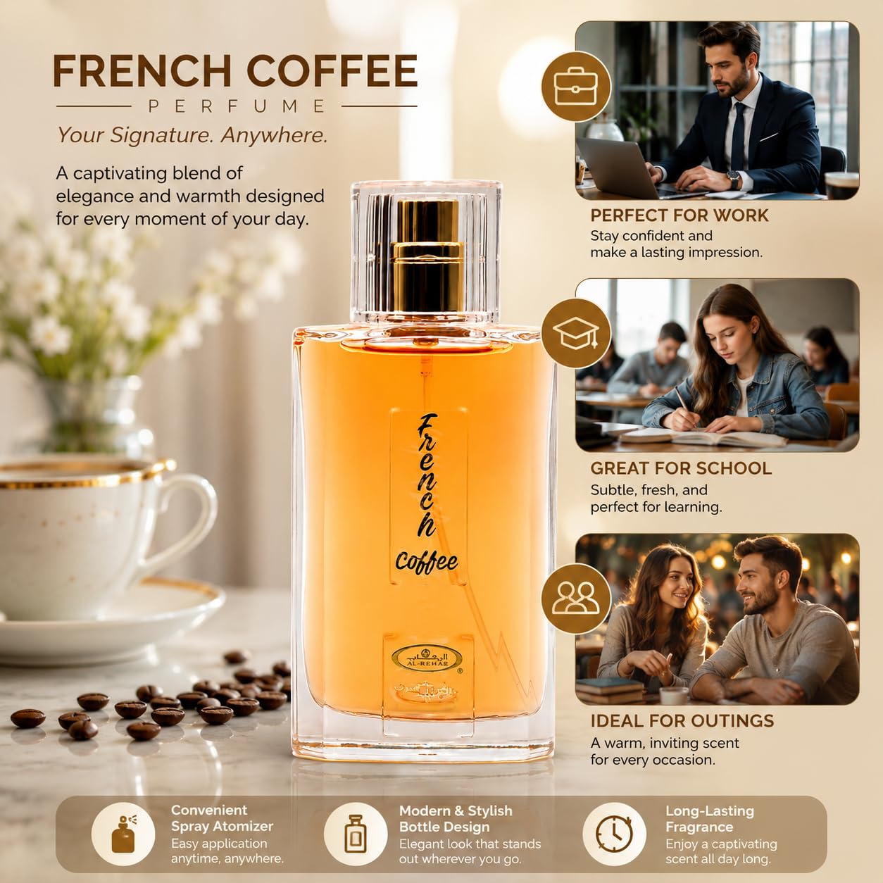 Al-Rehab French Coffee EDP-50ML (1.65Oz)