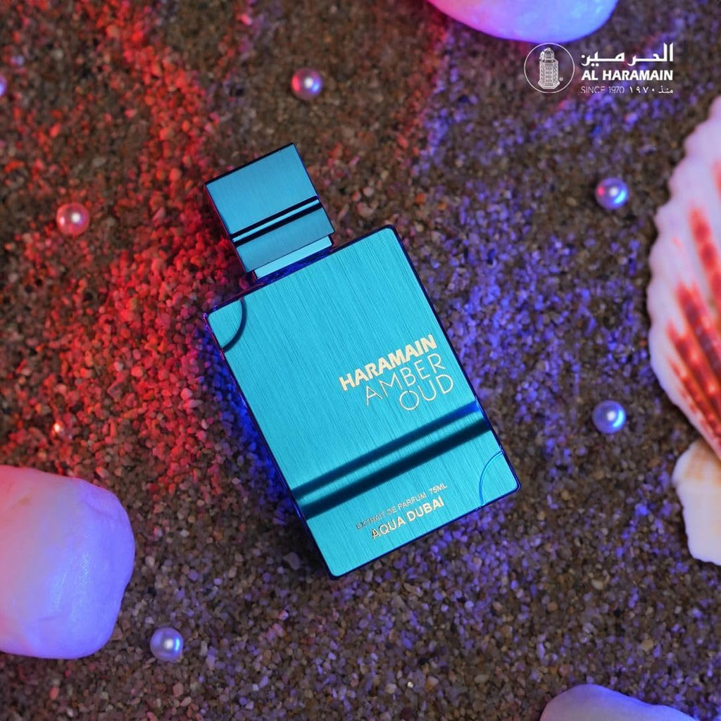 Al Haramain Amber Oud - Aqua Dubai - Oud Cologne for Men - Amber Perfume for Men - Long Lasting Perfume with Bergamot, Vanilla Fragrances - 3.4oz