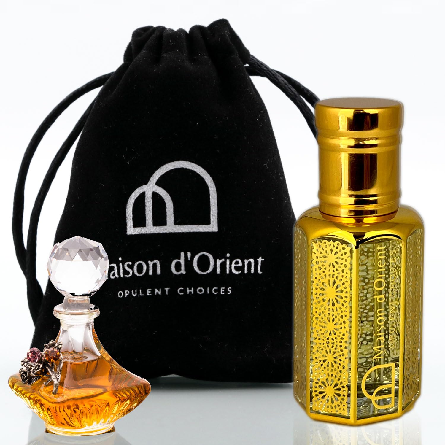 Sacred Oud Perfume Oil 12 mL – Oriental Woody with Olibanum Honey and Oud. Alcohol Free Long Lasting Unisex Oil, Compliment Magnet