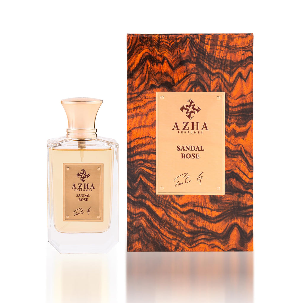 Azha Perfumes Sandal Rose Eau De Parfum For Women Spray 100ML (3.38 OZ) Arabian Perfume For Women Floral Notes Of Pink Pepper & Rose, Long Lasting Perfume For Women, Luxurious Fragrance
