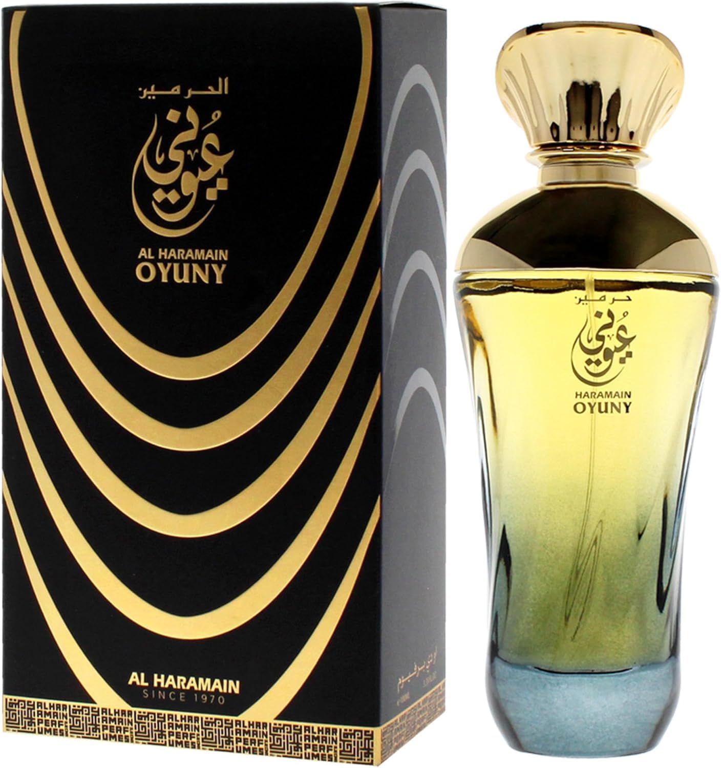 Al Haramain Oyuny Eau de Perfume Spray for Unisex, 3.33 Ounce