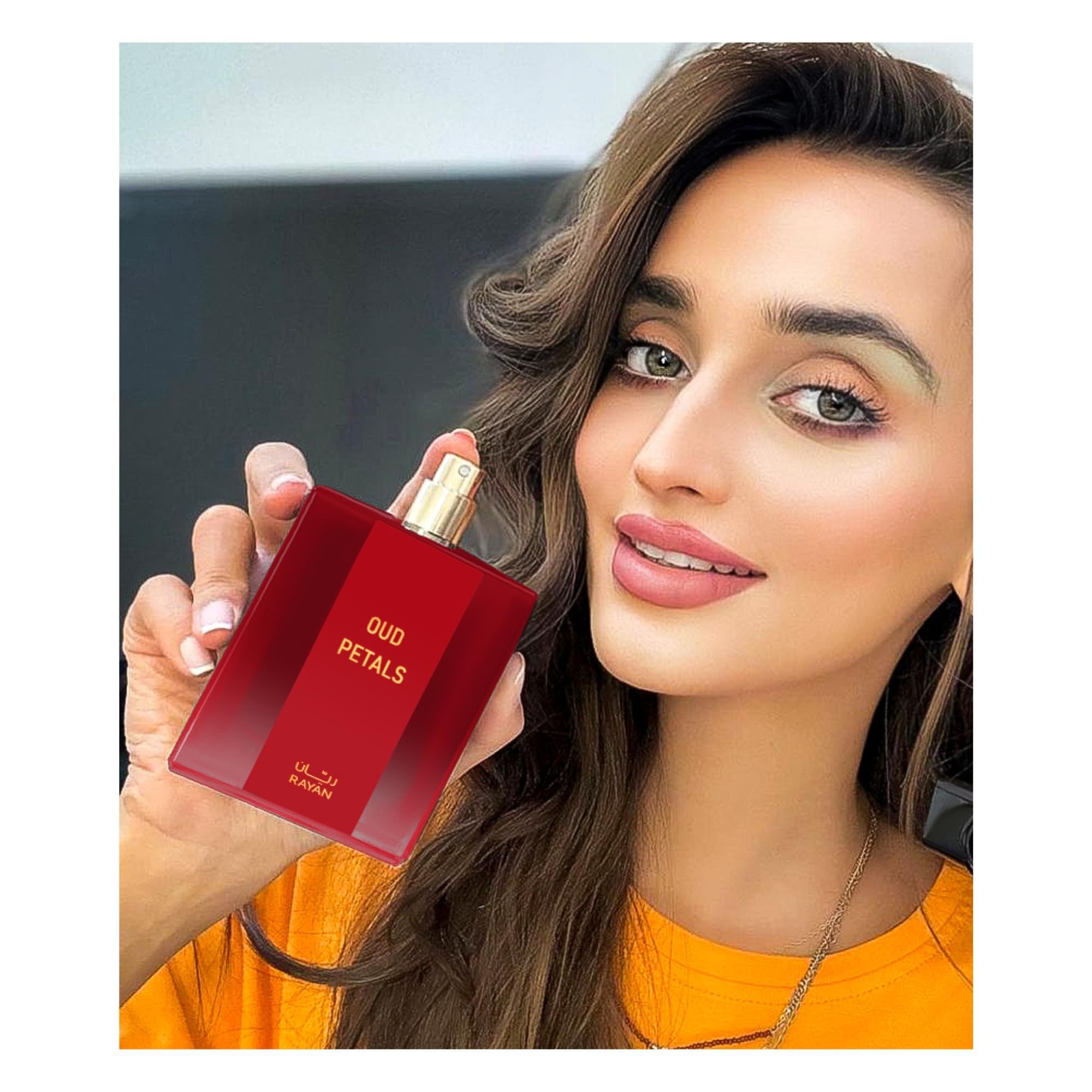 RAYAN Oud Perfume Bundle - Long Lasting Arabian Eau De Parfum 100mL (3.34 Fl oz) Each, Modern Arabian Fragrances with Oud, Sandalwood, Rose, Musk, Jasmine & More - Ideal Valentine's Day Gift Set