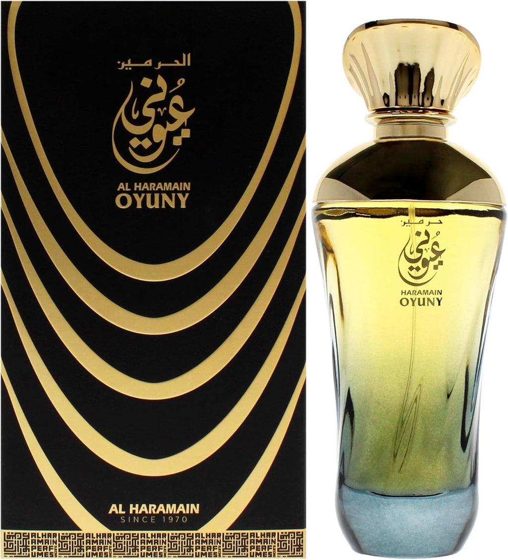 Al Haramain Oyuny Eau de Perfume Spray for Unisex, 3.33 Ounce