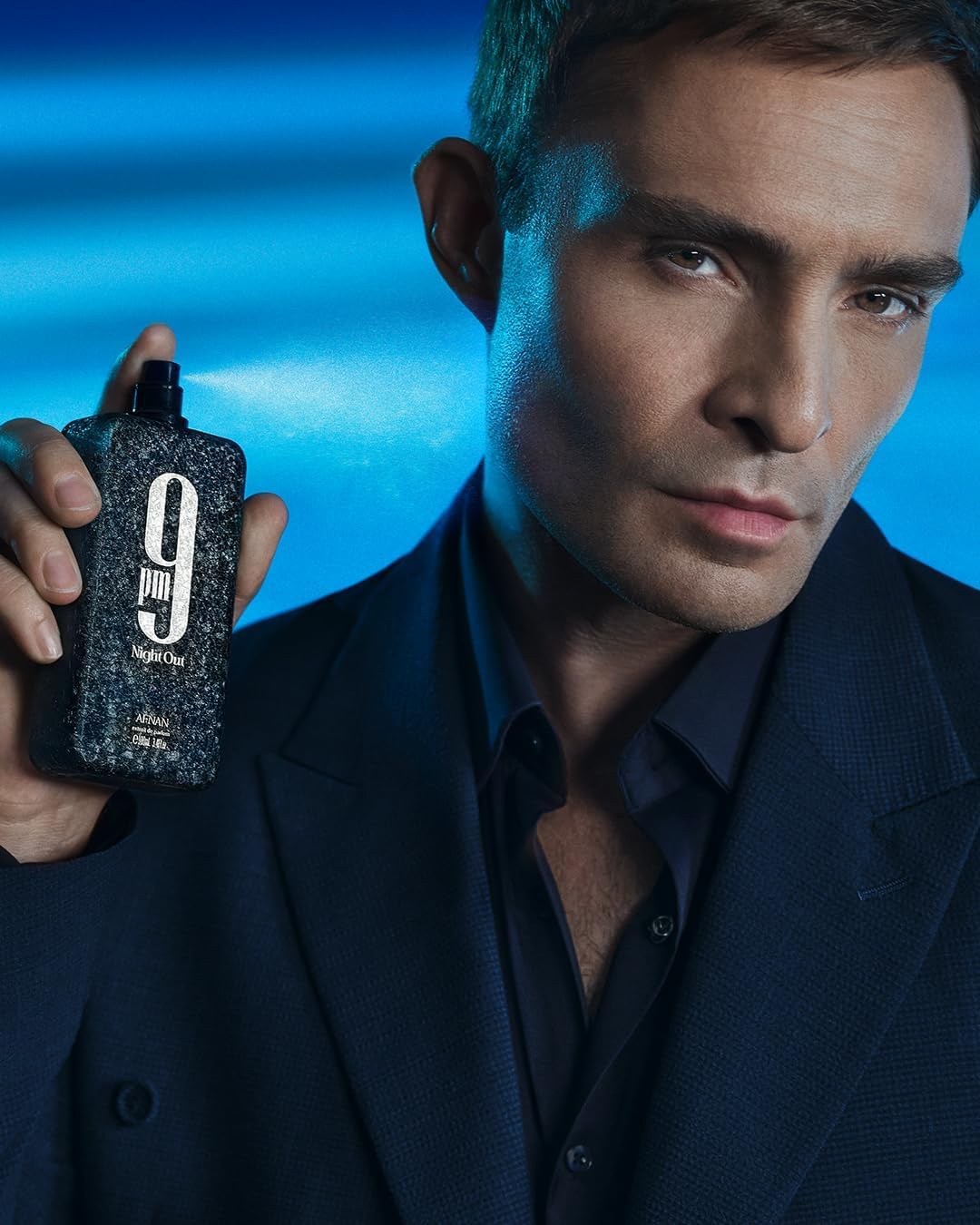 Afnan 9 PM Night Out Unisex Extrait de Parfum, 3.4 Fl. Oz