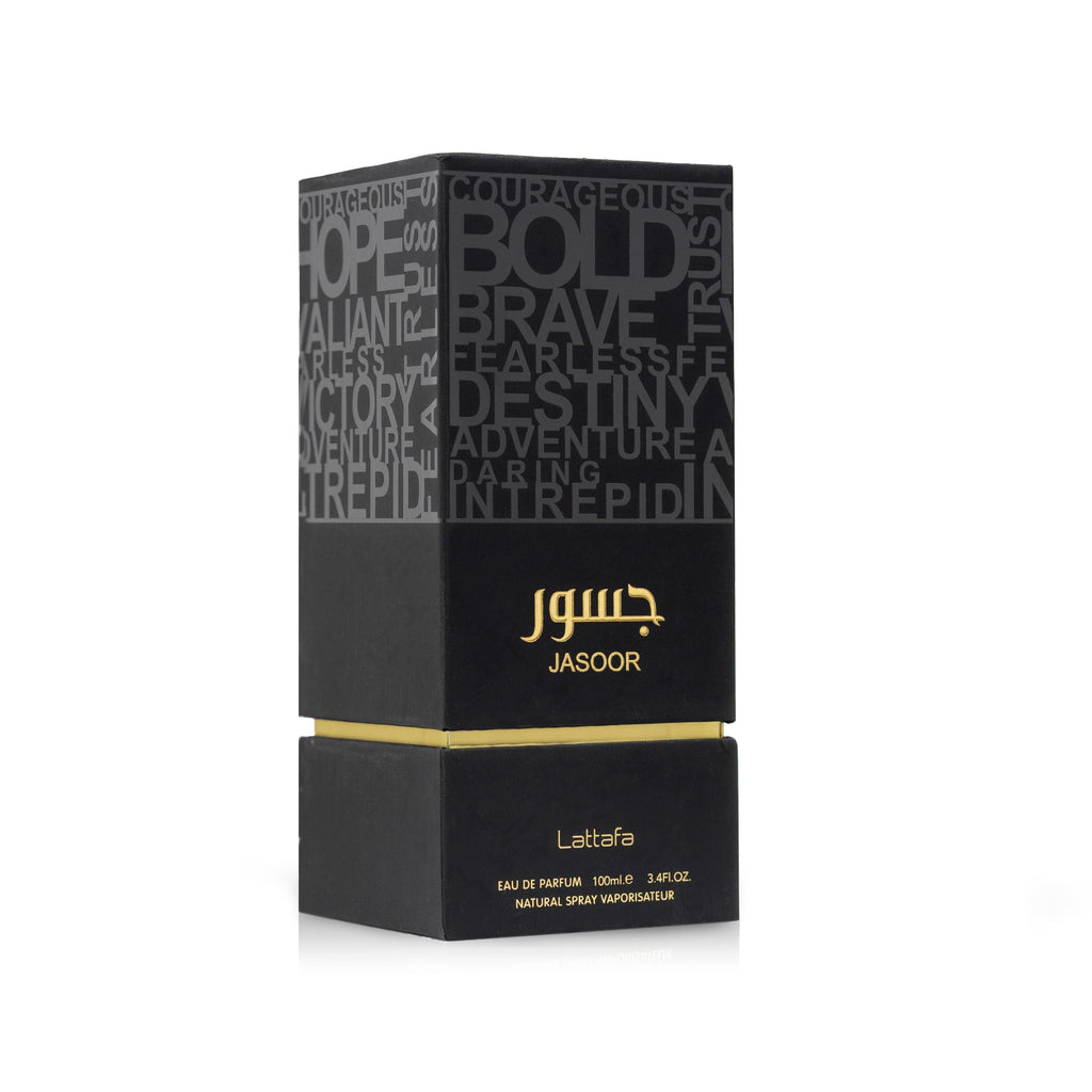 Lattafa Jasoor Eau De Parfum Spray for Men, 3.4 Ounce