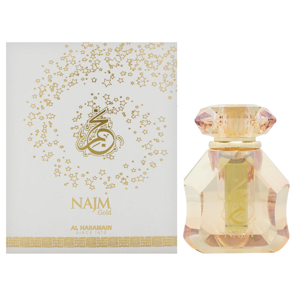Najm Gold by Al Haramain for Unisex - 0.6 oz Perfume Oil