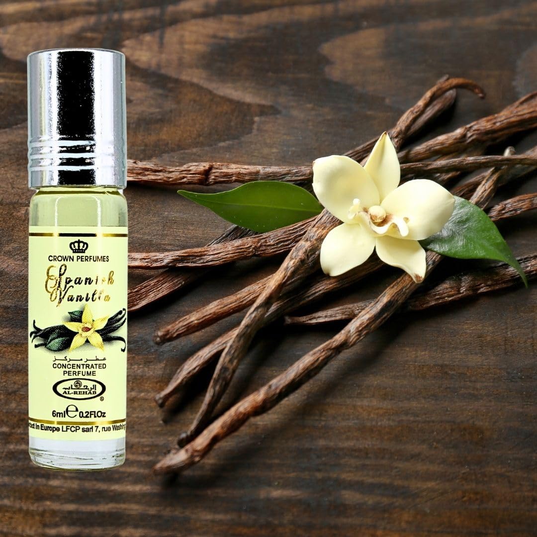 Spanish Vanilla – Al-Rehab Concentrated Oil 6ml
