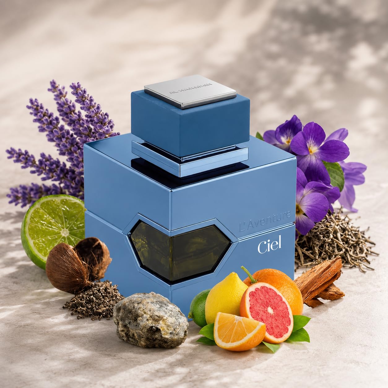 Al Haramain L'Aventure Ciel Extrait De Parfum Spray for Women, 3.4 Ounce