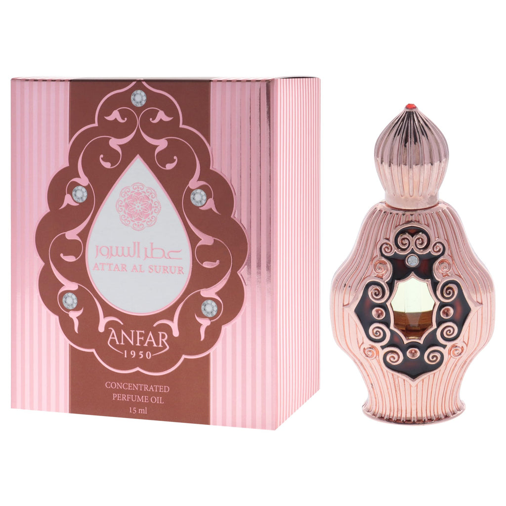 Anfar Attar Al Surur for Women - 0.5 oz Concentrated Perfume Oil