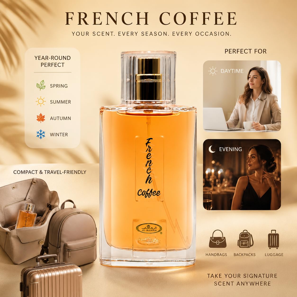 Al-Rehab French Coffee EDP-50ML (1.65Oz)