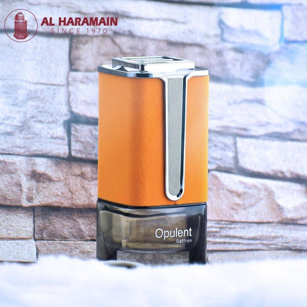 Al Haramain Opulent Saffron 3.4 oz 100 ml UNISEX, Clear