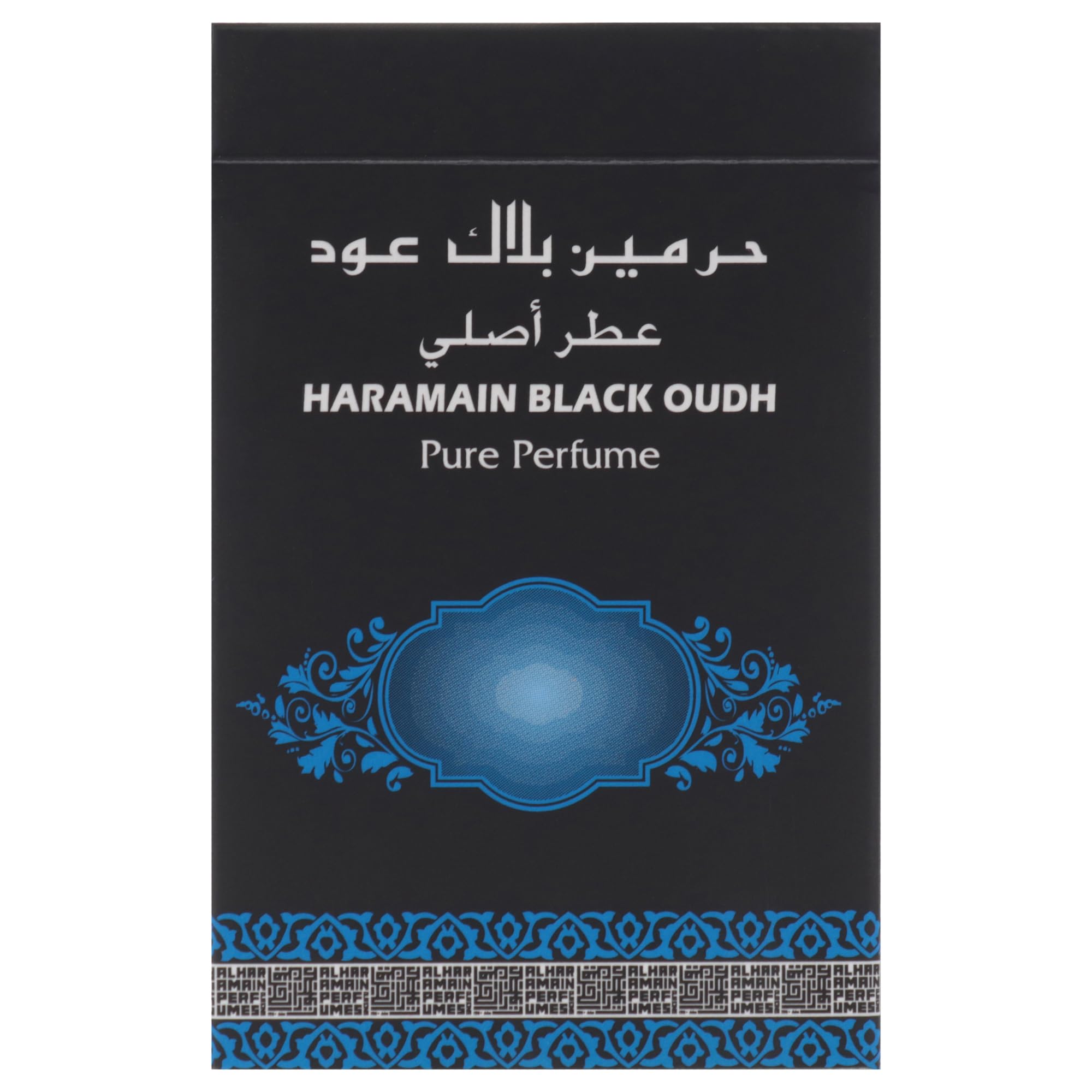 HARAMAIN BLACK OUDH 15ML CONCENTRATED PURE PERFUME ROLL-ON (ATTAR) MADE IN UAE