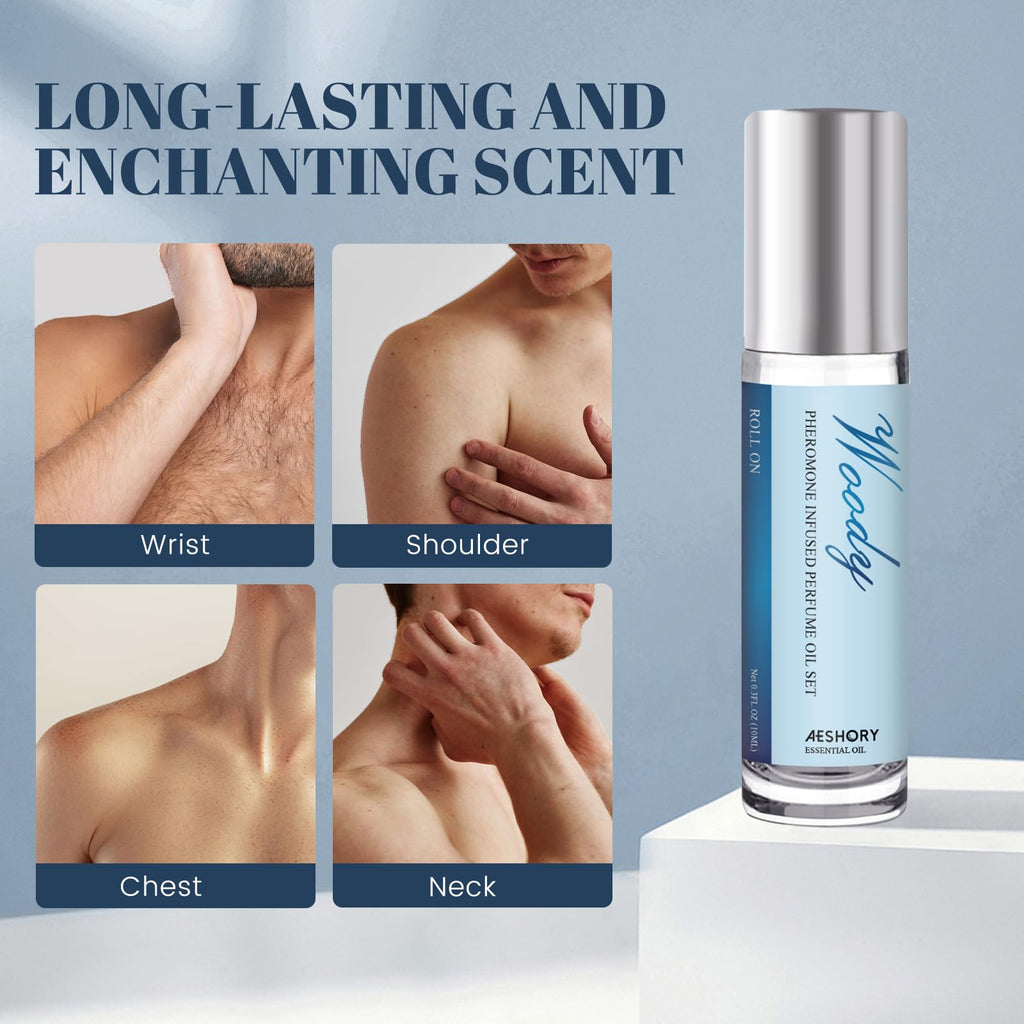 Attraction Code – Pheromone Roll-On Cologne for Men