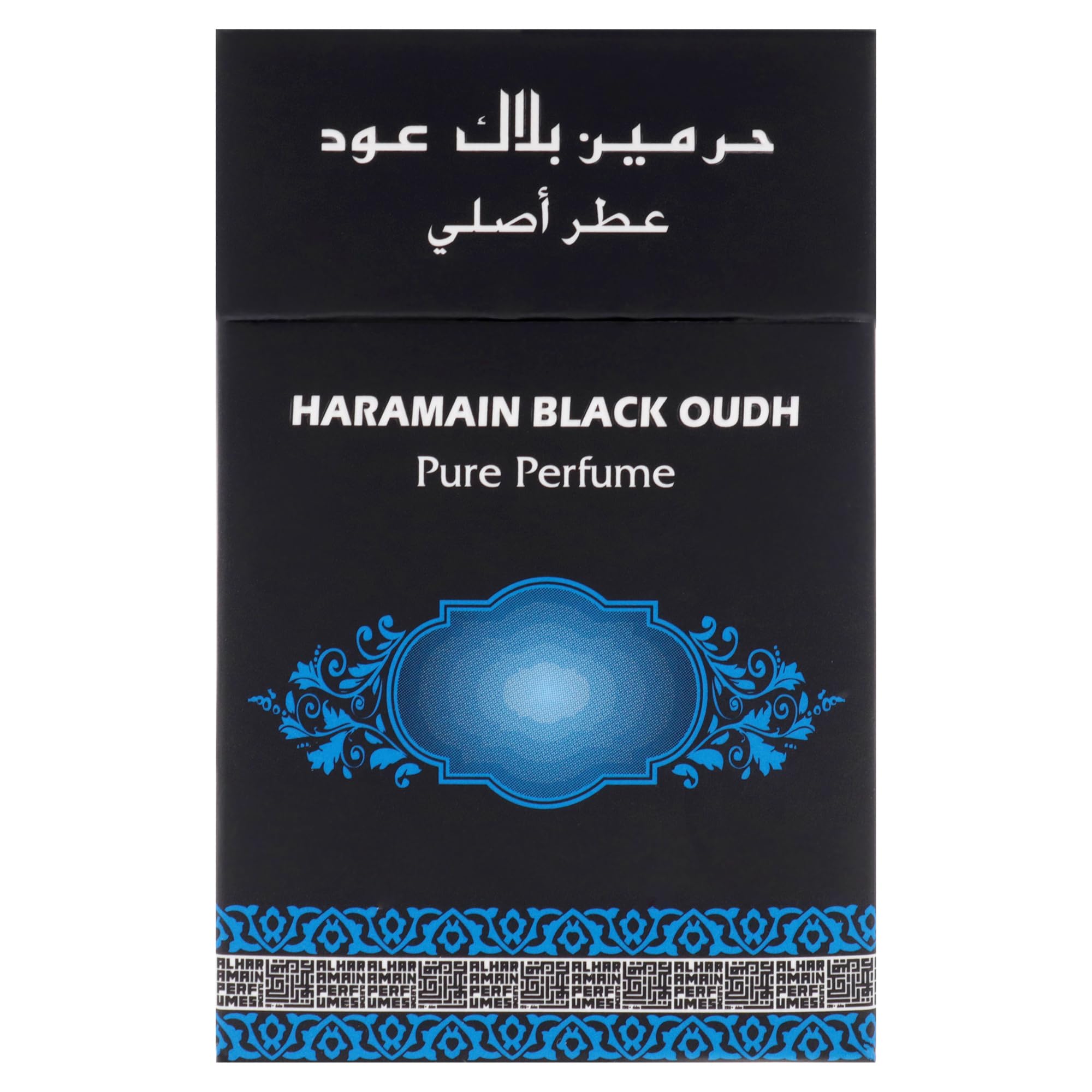 HARAMAIN BLACK OUDH 15ML CONCENTRATED PURE PERFUME ROLL-ON (ATTAR) MADE IN UAE