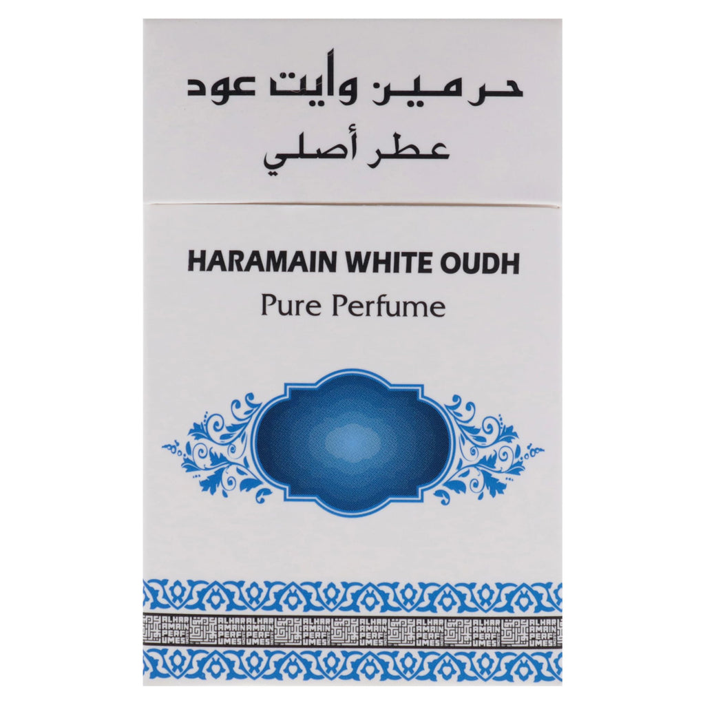 White Oudh by Al Haramain for Unisex Adult - 0.5 oz Parfum Oil Rollerball