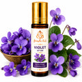 Ganesha Arts Violet Attar Perfume Oil | Premium Alcohol Free Fragrance, 10 ML