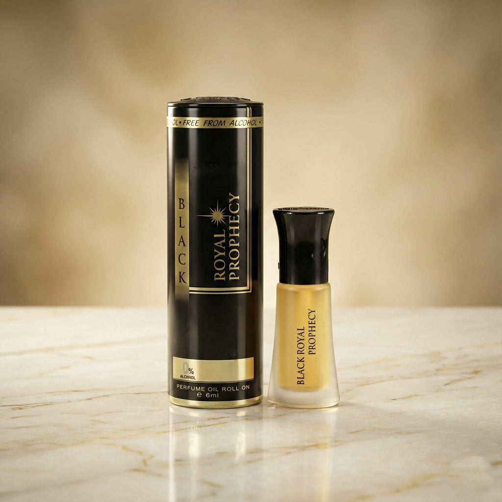 Black Royal Prophecy Eau de Parfum for Women And Men, Attar Oil Perfume Roll-on, 0.40 Fl Oz, 2 Pack