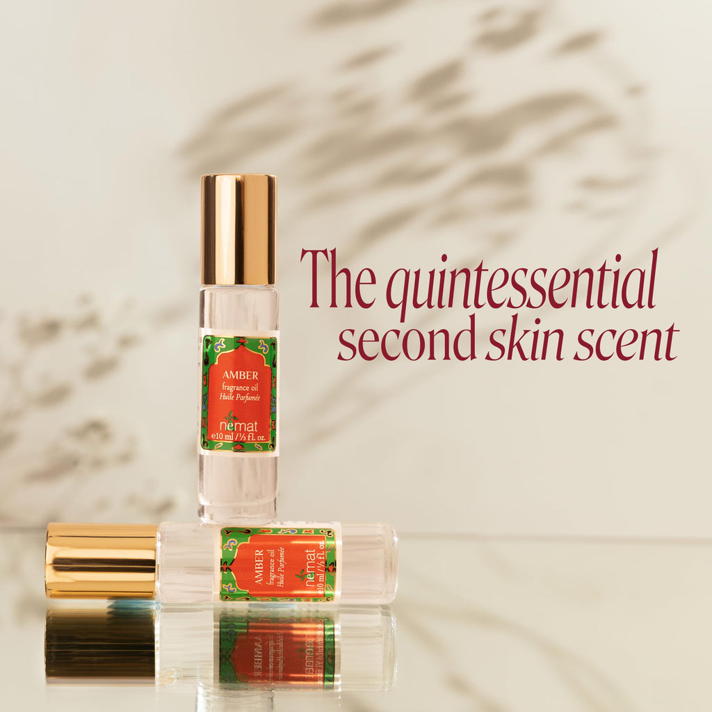 Amber Aura – Nemat Alcohol-Free Amber Oil Roller 10ml