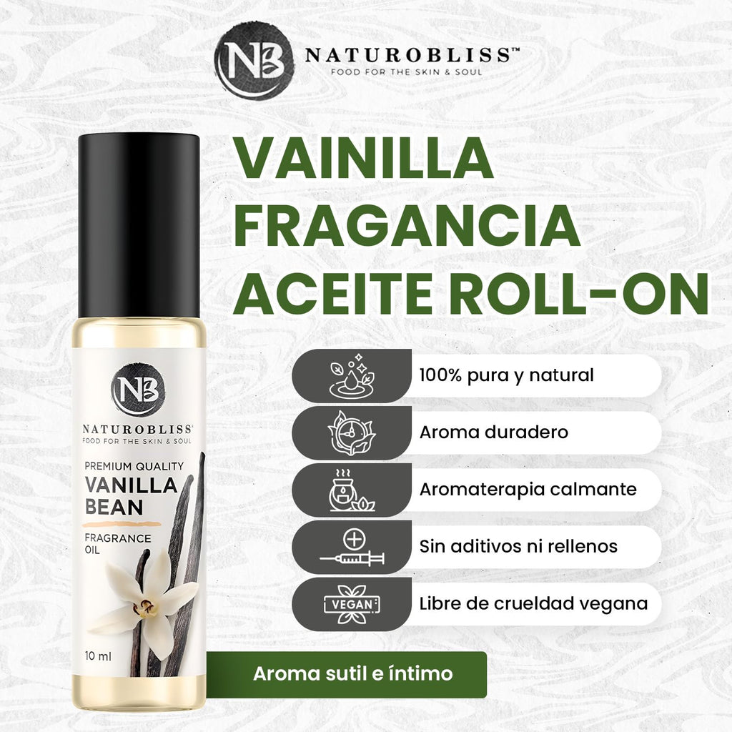 Pure Vanilla – Natural Fragrance Oil Roller 10ml
