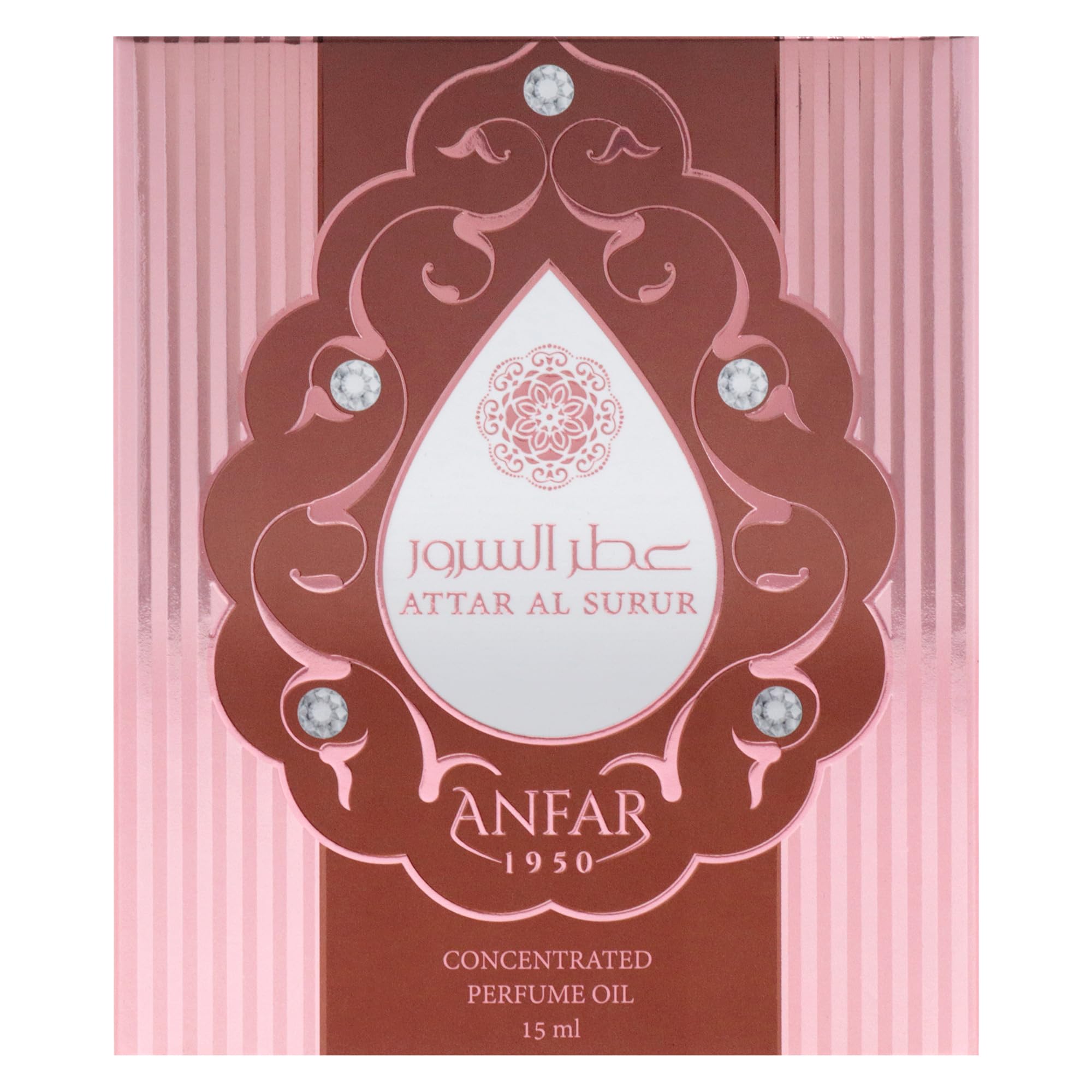 Anfar Attar Al Surur for Women - 0.5 oz Concentrated Perfume Oil