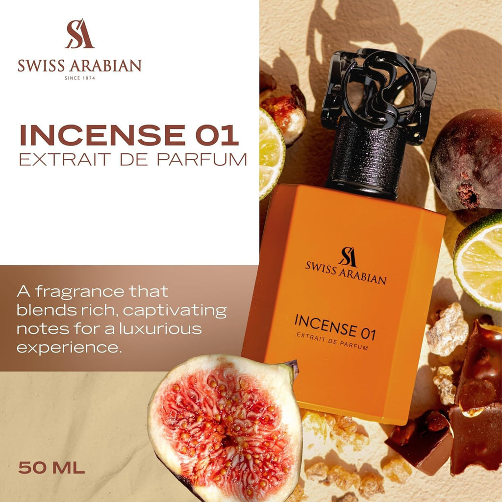 Swiss Arabian Incense 01 Eau De Parfum 50ml