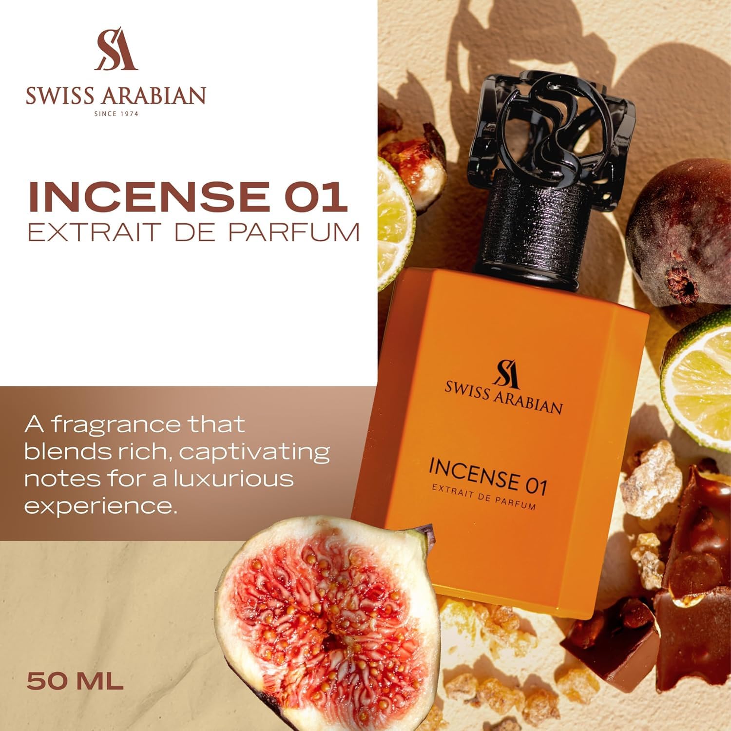 Swiss Arabian Incense 01 Eau De Parfum 50ml