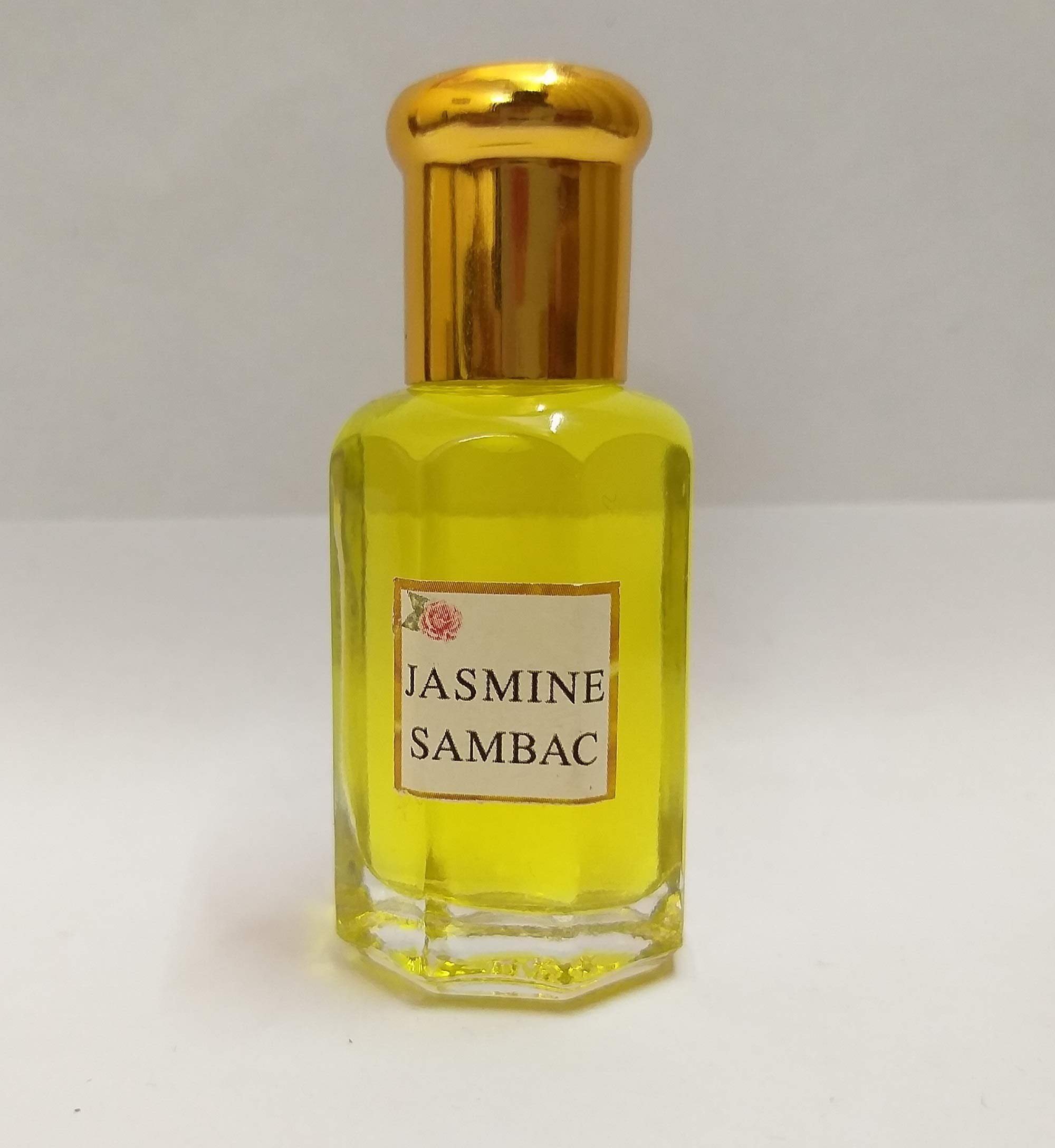 Dimraj Creations Jasmine Jasmine Sambac Attar - Ittar Concentrated Perfume Oil 10ml Jasmine Fragrance and Beautiful Floral Aroma