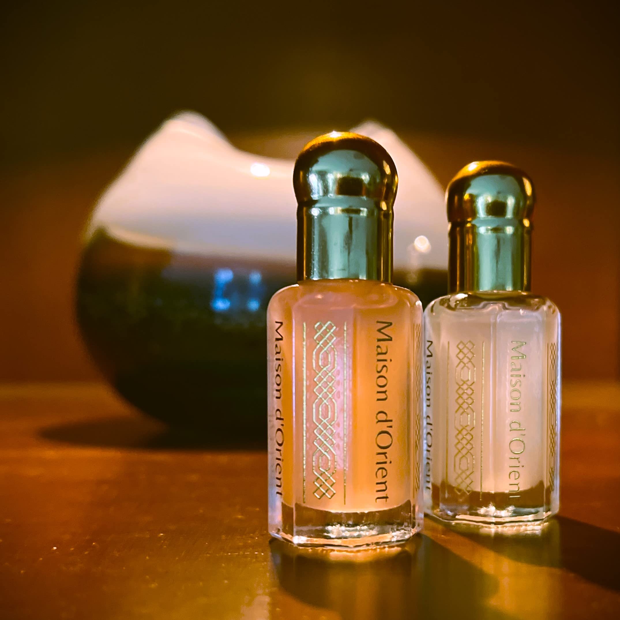 Pink & White Musk Duo – Maison d'Orient Body Oil 2x6ml