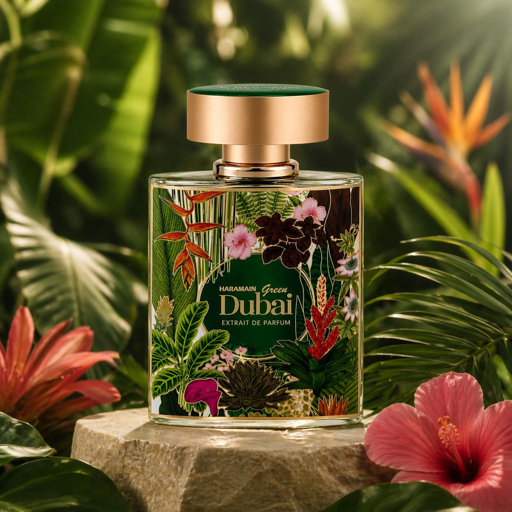 Green Dubai by Al Haramain for Unisex - 3.33 oz Extrait De Parfum Spray