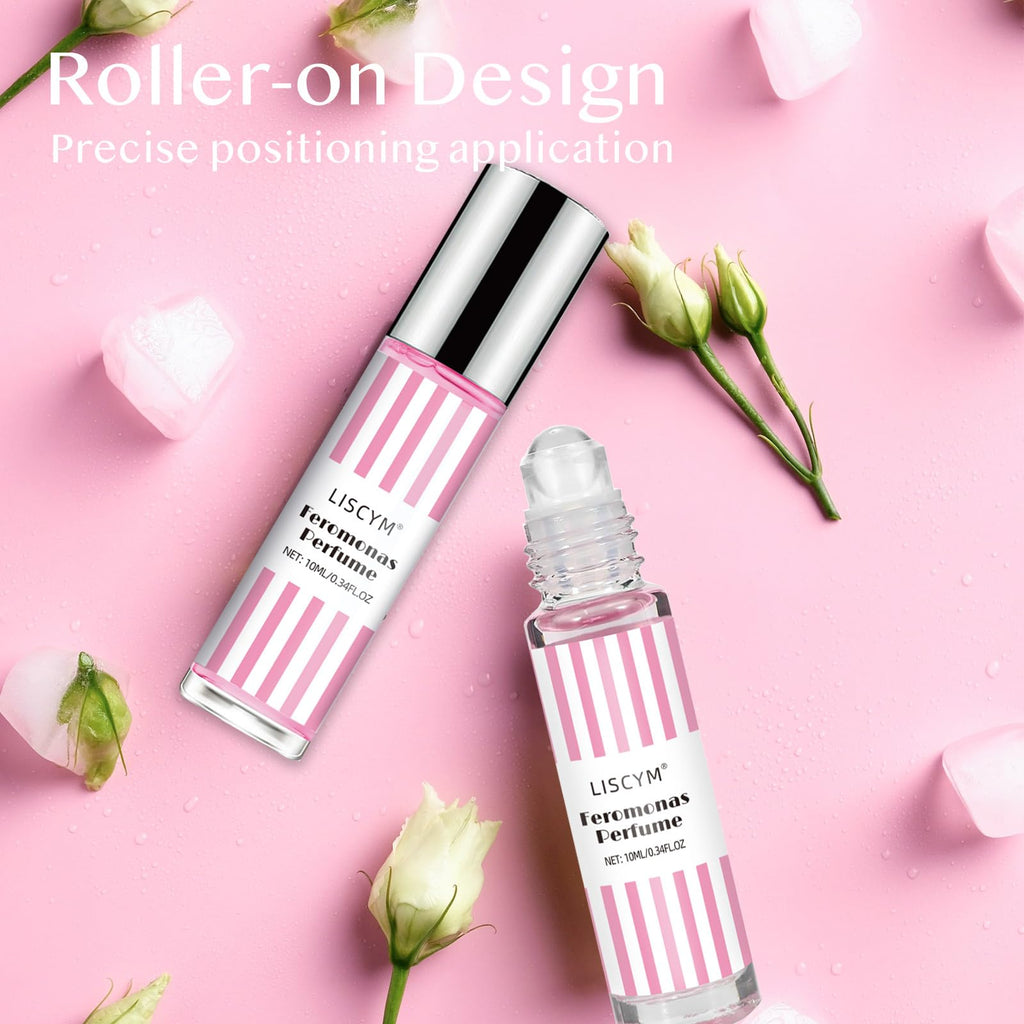 Liscym Pheromone Perfume for Women – Vanilla Caramel Sweet Roll-On Oil, Long Lasting, 10ml