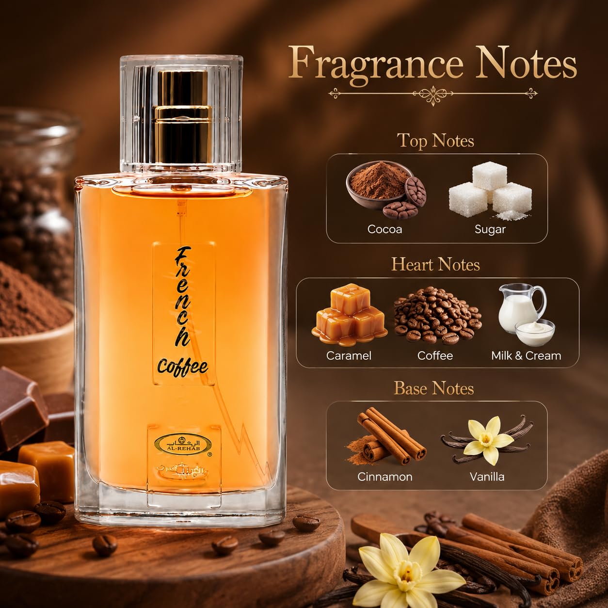 Al-Rehab French Coffee EDP-50ML (1.65Oz)