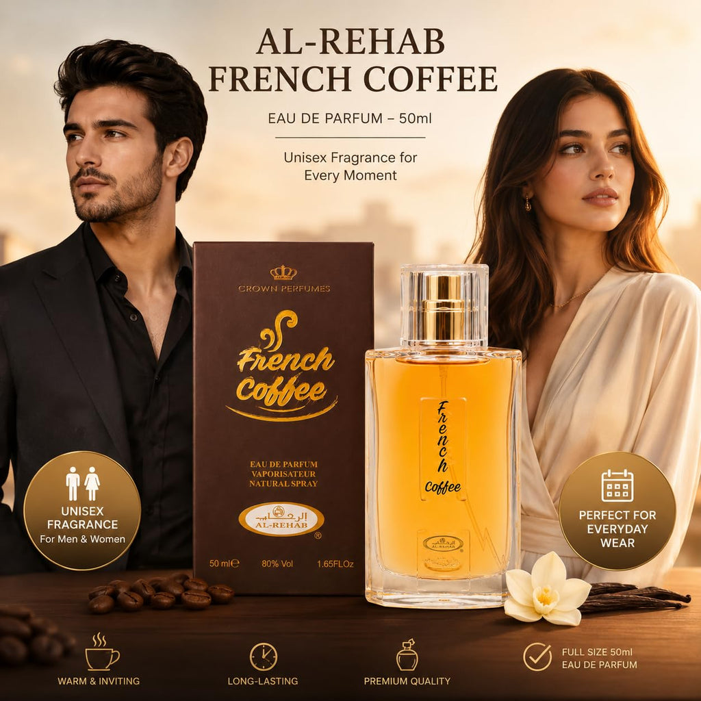 Al-Rehab French Coffee EDP-50ML (1.65Oz)
