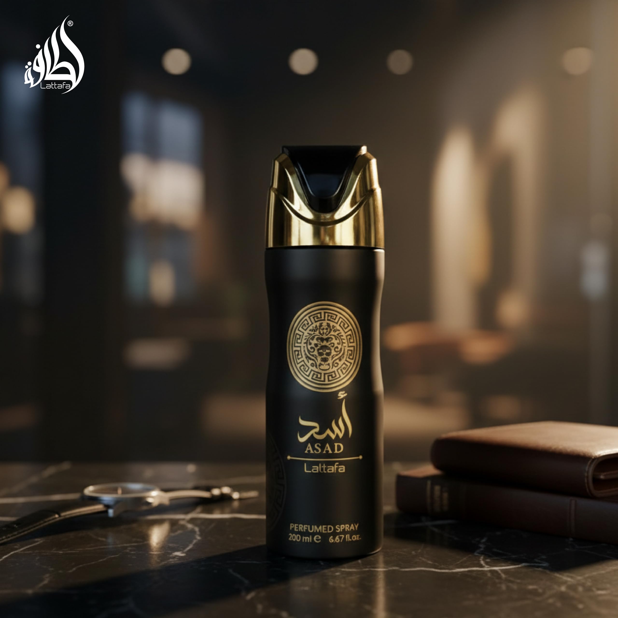Lattafa Asad for Men - 6.67 oz Body Spray